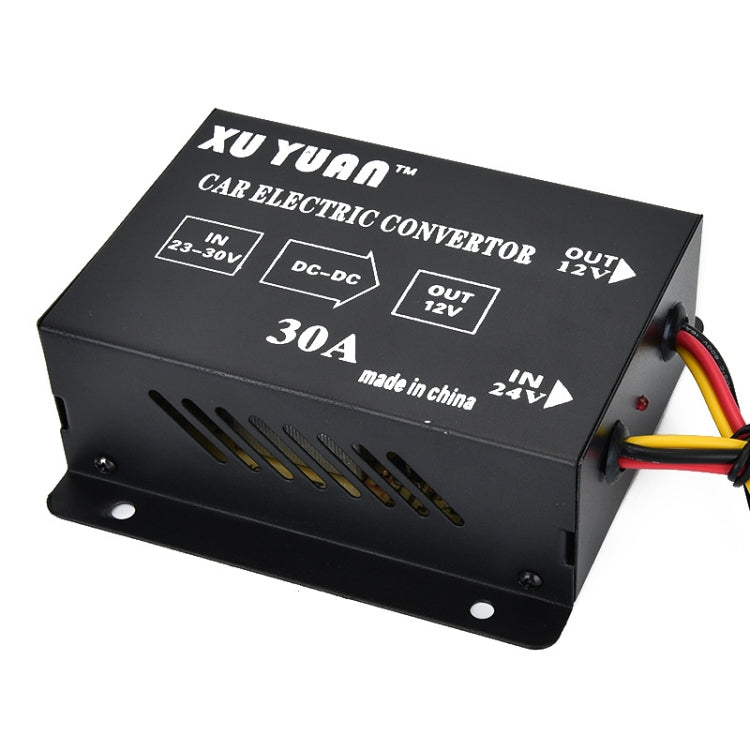 XUYUAN 380W Step-Down Converter 24V to 12V 30A Automotive DC Power Buck Converter - by XUYUAN | Online Shopping South Africa | PMC Jewellery | Buy Now Pay Later Mobicred