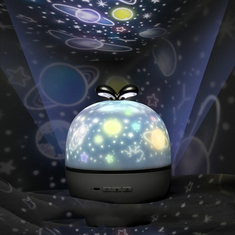 Fantasy Starry Sky Projector Night Light Atmosphere Light Valentine Day Gift, Style: USB-in Version