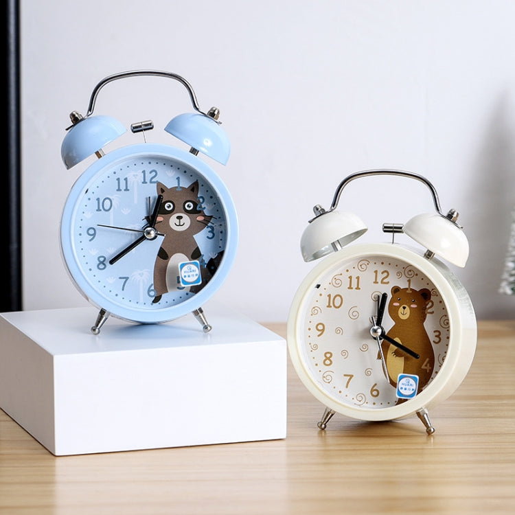 Cartoon Alarm Clock Ringing At The Bedside Of Students Metal Alarm Clock With Night Light, Color Random Deilvery - Alarm Clocks by PMc TechLife | Online Shopping South Africa | PMc TechLife | Buy Now Pay Later Mobicred