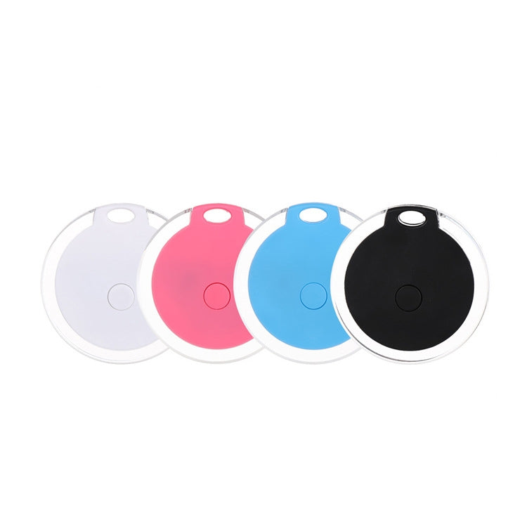 2 PCS HYC-05 Round Bluetooth Anti-Lost Device Mobile Phone Key Two-Way Object Finding Alarm( White)