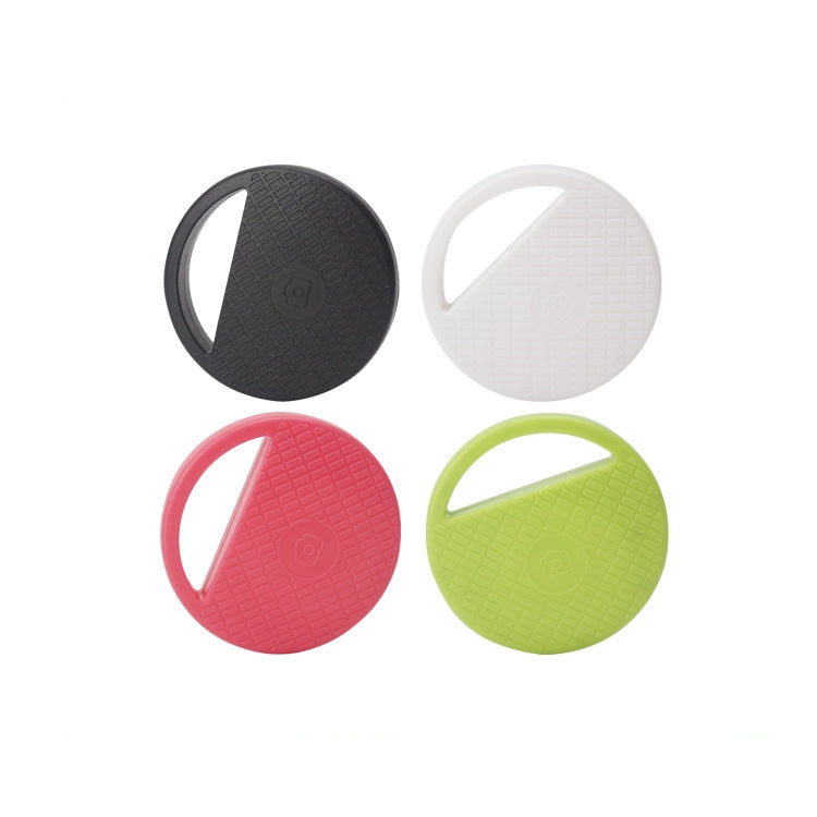 HYC-S9 2 PCS Round Bluetooth Object Finder Mobile Phone Tracking Locator Anti-Lost Two-Way Alarm(Green)