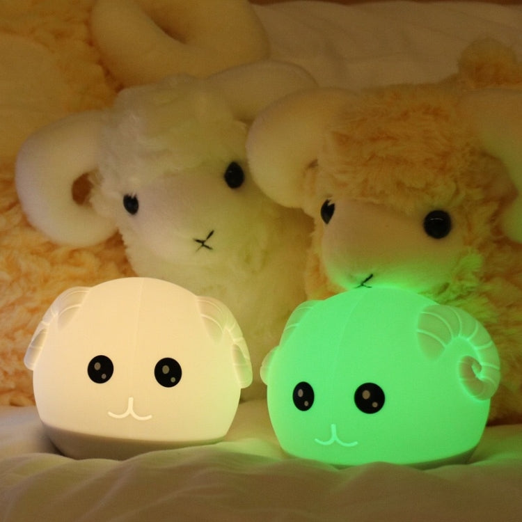 ZD-26 Silicone Children With Sleep Pat Night Light, Colour: Colorful