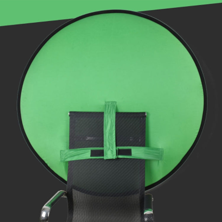 75cm EY-068 Green Background Cloth Folding ID Photo Green Screen Video Backdrop Board For E-Sports Chair - free shipping - PMC Jewellery - Order now!