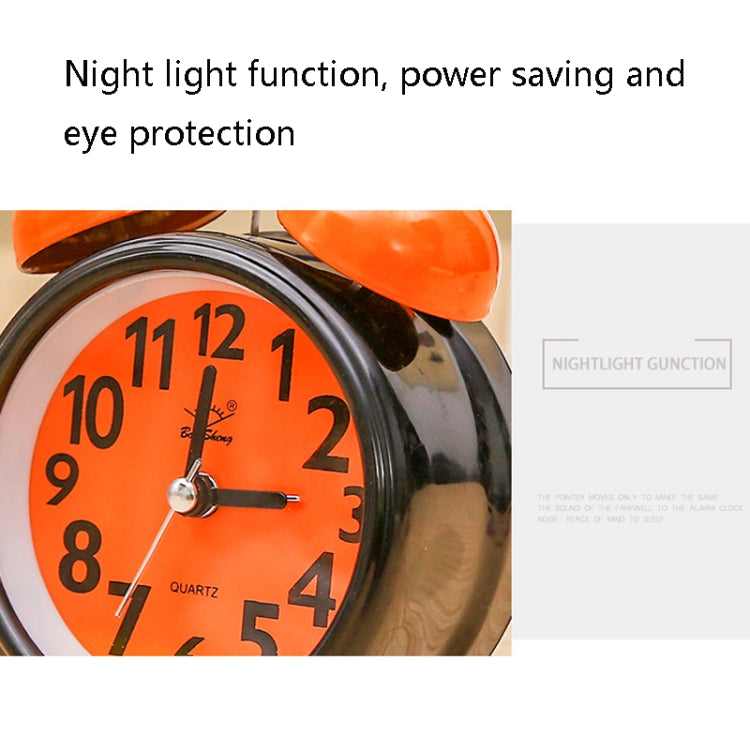 A32 Double Bell Alarm Clock Student Bedside Belt Alarm(Pink) - Alarm Clocks by PMc TechLife | Online Shopping South Africa | PMc TechLife | Buy Now Pay Later Mobicred