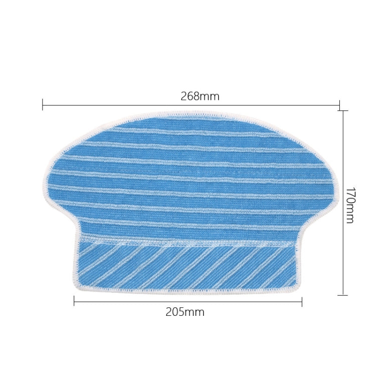 Sweeping Robot Accessories For Proscenic 780T 790T Specification: 1 Main Brush+3 Pair Side Brush+5 Filter+4 Rag