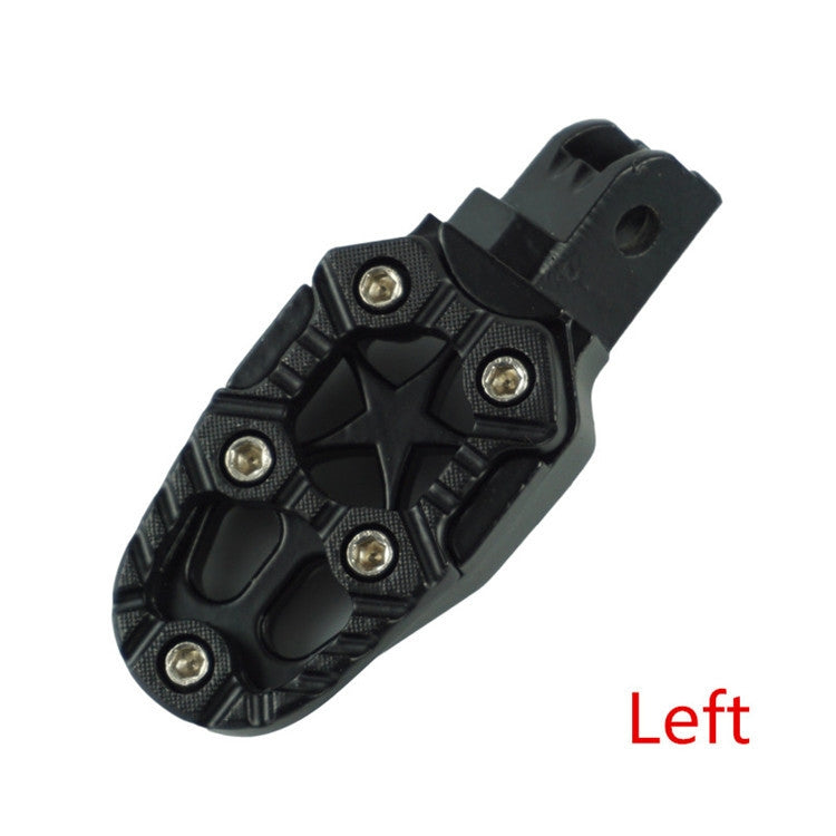Motorcycle Modified Aluminum Alloy Foot Pedal Accessories(Yellow)