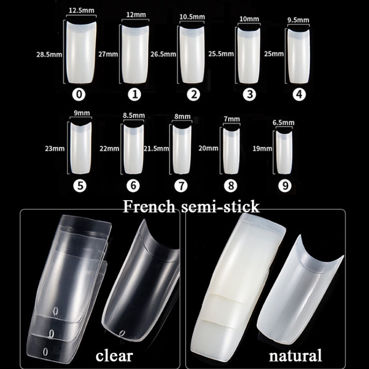 Manicure Tool Set Fingernails Word Cut Set, Specification: Natural French