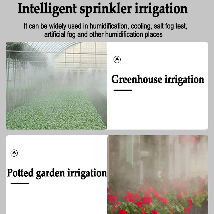 6mm Humidifying And Dedusting Cooling Atomizing Sprinkler Quick-Plug Fog Misting Nozzle, Model: 0.15mm