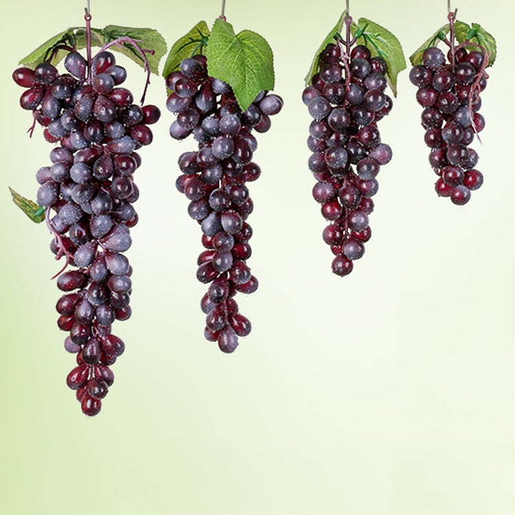 4 Bunches 60 Purple Grapes Simulation Fruit Simulation Grapes PVC with Cream Grape Shoot Props - free shipping - PMC Jewellery - Order now!