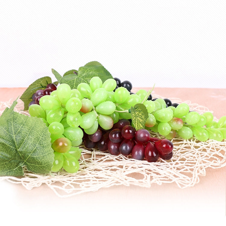 4 Bunches 60 Purple Grapes Simulation Fruit Simulation Grapes PVC with Cream Grape Shoot Props - free shipping - PMC Jewellery - Order now!