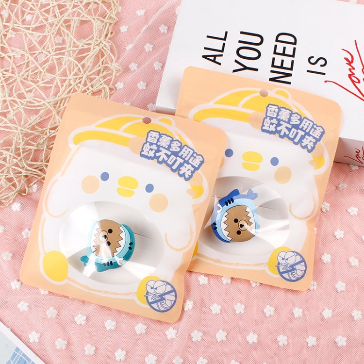 QW0006 Cartoon Plant Essential Oil Mosquito Clip Summer Student Children Outdoor Mosquito Hairpin Headdress Color Random Delivery - free shipping - PMC TechLife - Order now!