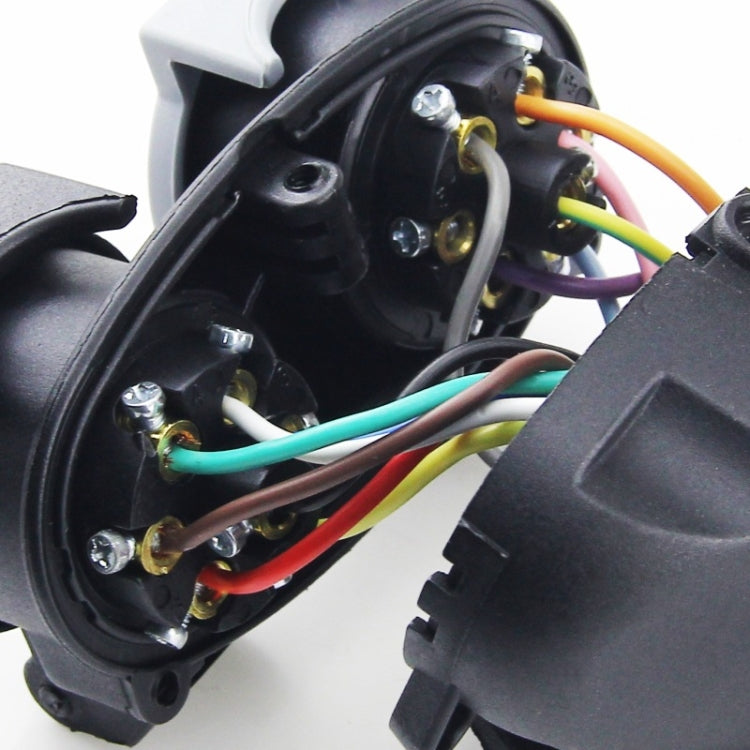VS170E-D Trailer Plug Socket Adapter 13P Transfer Double 7P Connector EU Plug - Terminal connectors by PMC TechLife | Online Shopping South Africa | PMC TechLife | Buy Now Pay Later Mobicred