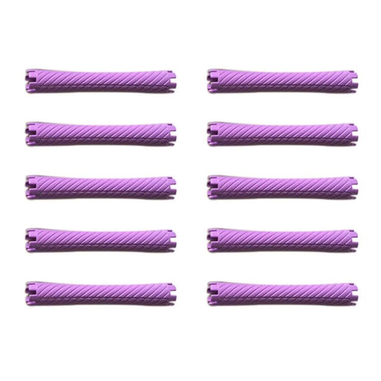 Hair Salon Large Perm Bar Pear Flower Curly Thickened Perm Bar Hairdressing Tools, Random Color Delivery(6 Bar)