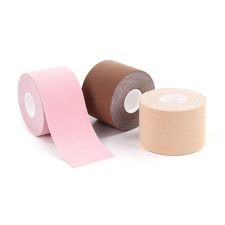 Chest Stickers Sports Tape Muscle Stickers Elastic Fabric Nipple Stickers, Specification: 5cm x 5m(Skin Color) - free shipping - PMC TechLife - Order now!