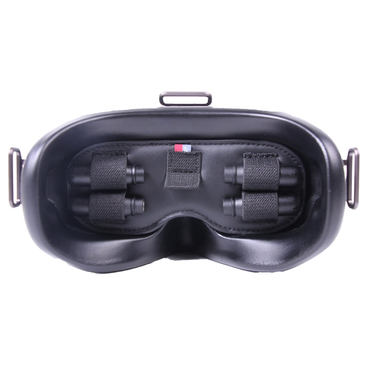 Sunnylife FV-Q9307 For DJI FPV Flight Glasses V2 Protective Cover Dust Shading Storage Mat(Black) - by Sunnylife | Online Shopping South Africa | PMC Jewellery | Buy Now Pay Later Mobicred