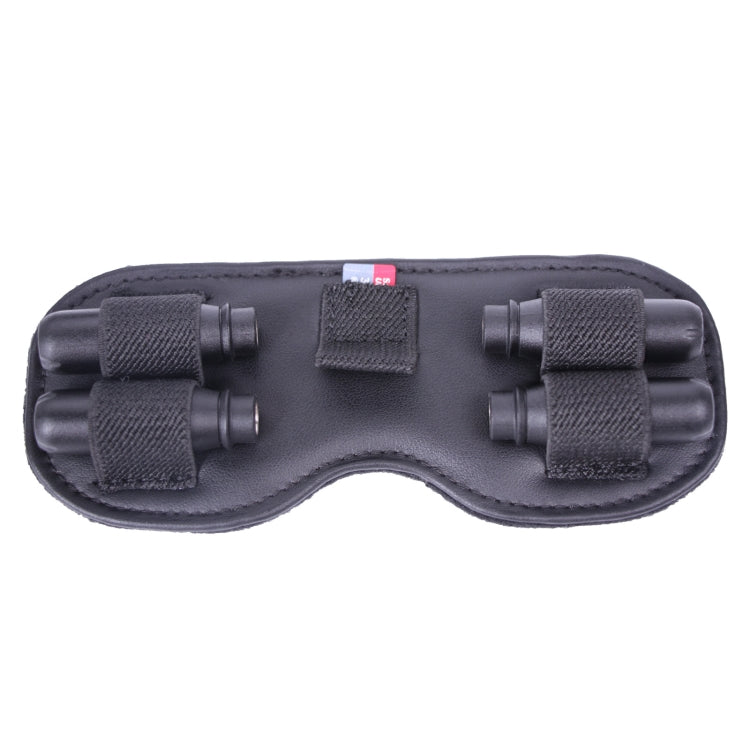 Sunnylife FV-Q9307 For DJI FPV Flight Glasses V2 Protective Cover Dust Shading Storage Mat(Black) - by Sunnylife | Online Shopping South Africa | PMC Jewellery | Buy Now Pay Later Mobicred