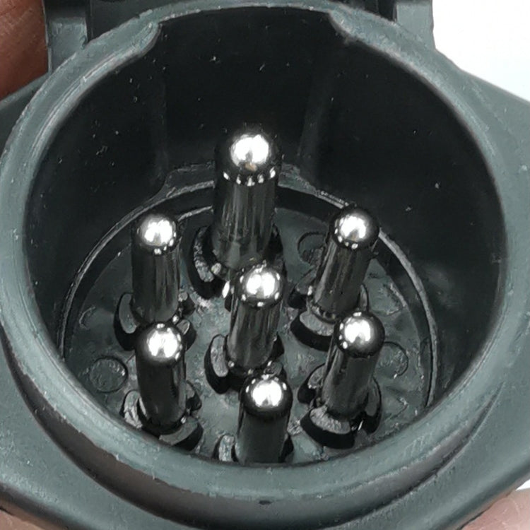VS270E 24V 7P Socket Trailer Signal Transmission Connector EU Plug - Terminal connectors by PMC TechLife | Online Shopping South Africa | PMC TechLife | Buy Now Pay Later Mobicred