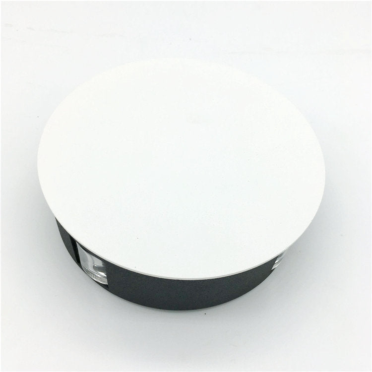 Round 12W LED Cross Star Wall Light Style Lamp Bar Network Bar KTV Club Background Wall Decoration Light(Blue Light)
