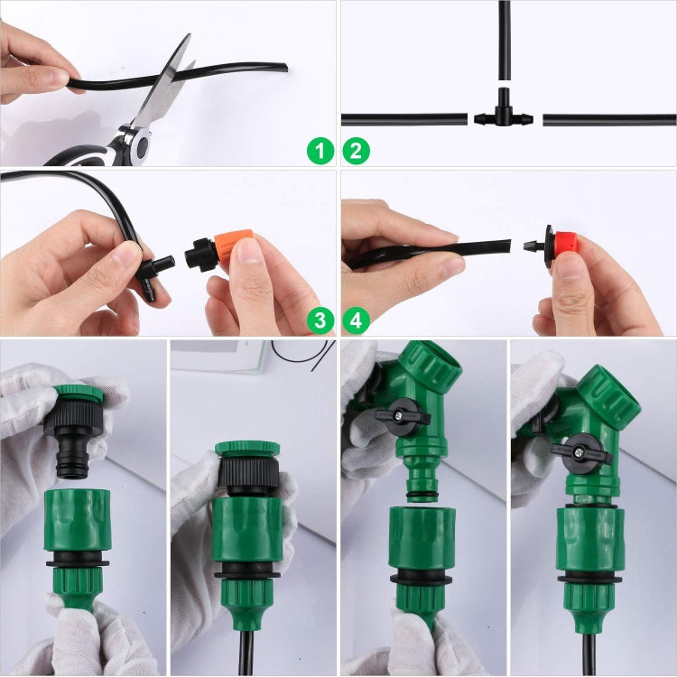 149 In 1 30m Adjustable Dripper DIY Automatic Watering Device Drip Irrigation Kit