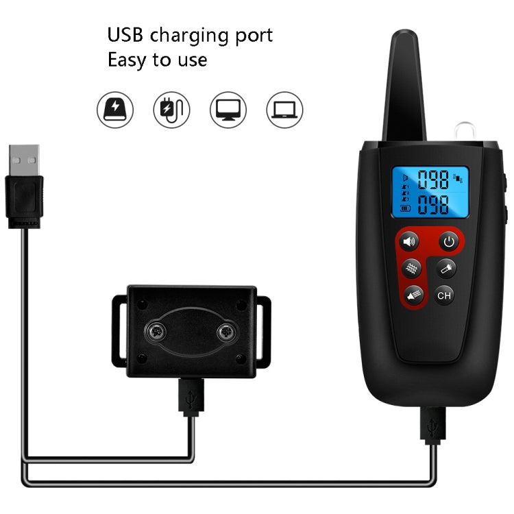 PaiPaitek PD526V-2 1 In 2 100-Speed Sound Vibration Remote Control Training Dog Device Anti-Barking Device Electronic Remote Control Collar - free shipping - PMC Jewellery - Order now!