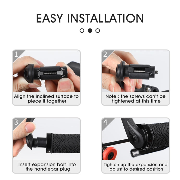 1 Pair WEST BIKING Bicycle Rearview Mirror Adjustable Mirror Mountain Bike Foldable Rearview Mirror(Long) - free shipping - PMC TechLife - Order now!