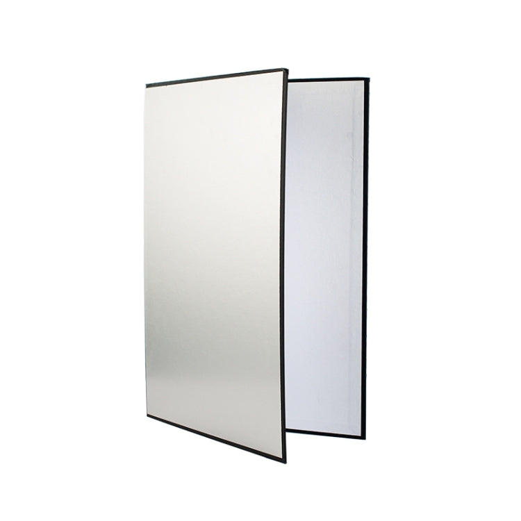 2 PCS Photography Folded Thickening A4 Cardboard Folding Light Diffuser Board(Silver) - free shipping - PMC Jewellery - Order now!