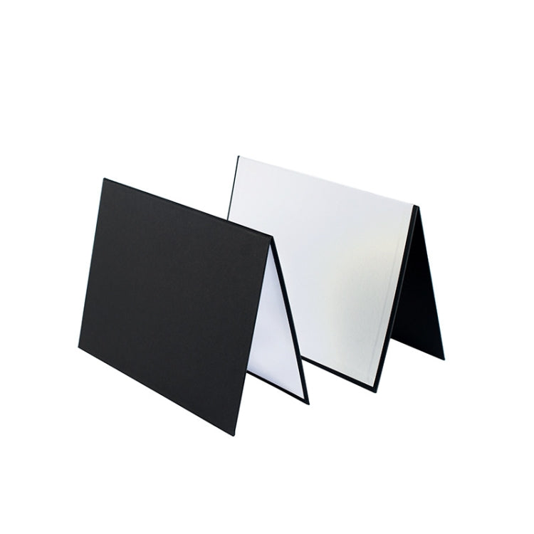 2 PCS Photography Folded Thickening A4 Cardboard Folding Light Diffuser Board(Gold)