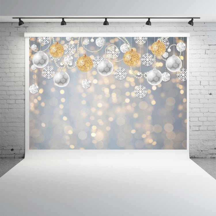 2.1m X 1.5m Christmas Ball Snowflake Party Decorative Photography Background - by PMC TechLife | Online Shopping South Africa | PMC TechLife | Buy Now Pay Later Mobicred