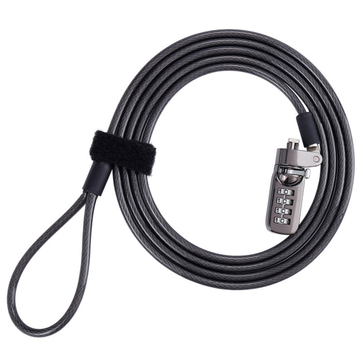 YF21067 Digital Device Anti-Theft Lock Laptop Lock(Black)