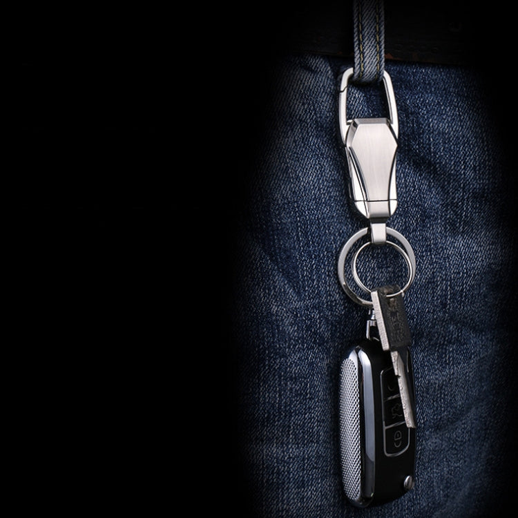 JOBON ZB-8780 Multi-Function Keychain Man Portable Mobile Phone Bracket Metal Waist Car Keychain(Silver)