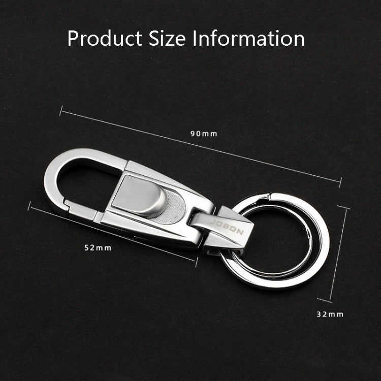JOBON ZB-071 Men Waist Hang Keychain Simple Car Key Chain Pendant Keychain(Brown Chrome) - Key Rings by JOBON | Online Shopping South Africa | PMC Jewellery | Buy Now Pay Later Mobicred