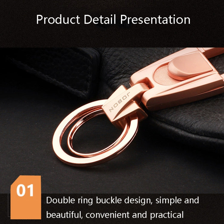 JOBON ZB-071 Men Waist Hang Keychain Simple Car Key Chain Pendant Keychain(Golden) - Key Rings by JOBON | Online Shopping South Africa | PMC Jewellery | Buy Now Pay Later Mobicred