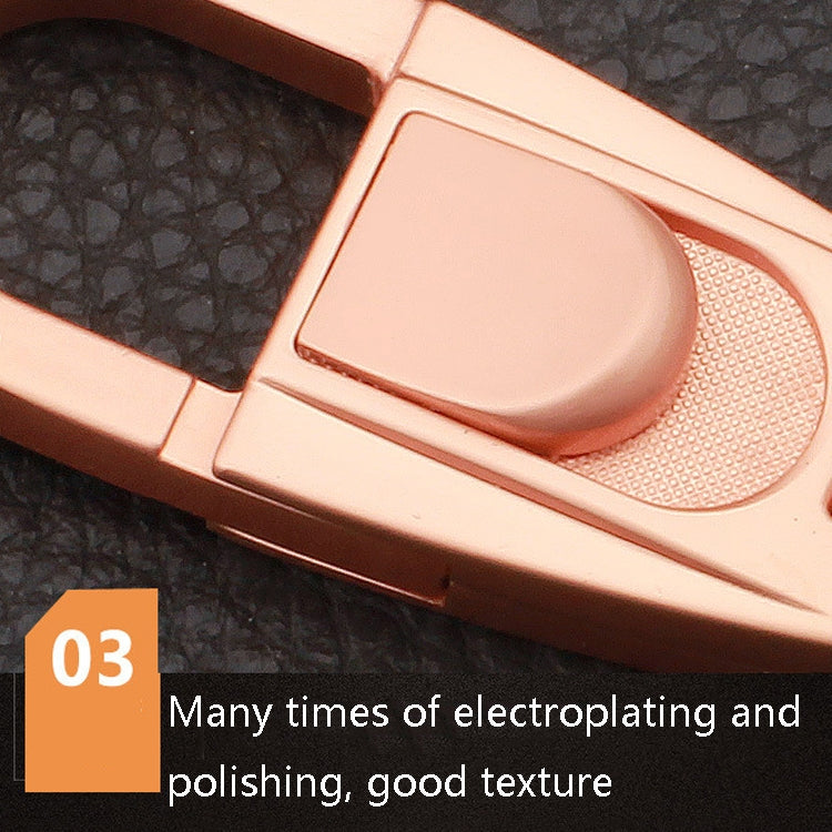 JOBON ZB-071 Men Waist Hang Keychain Simple Car Key Chain Pendant Keychain(Black) - Key Rings by JOBON | Online Shopping South Africa | PMC TechLife | Buy Now Pay Later Mobicred