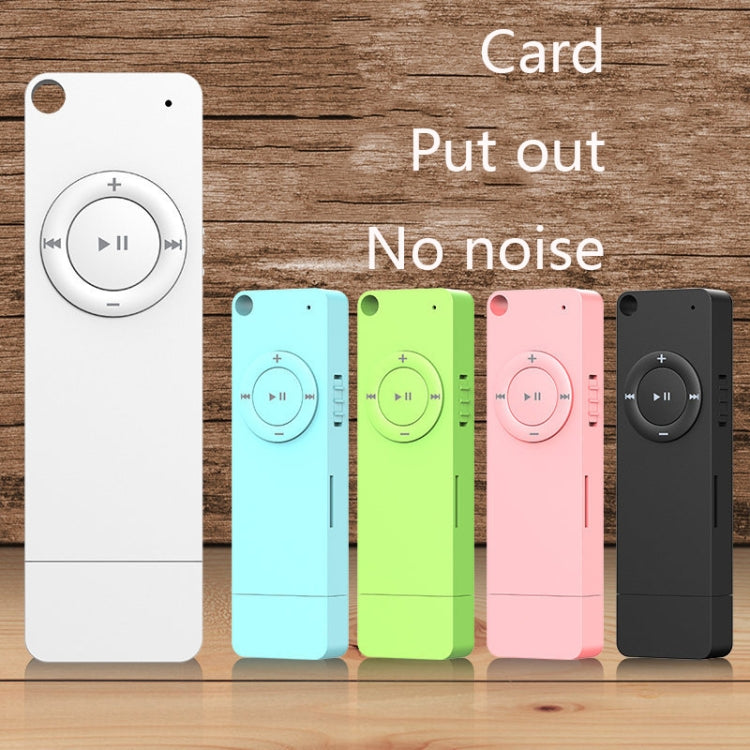 XT02 U Disk Style MP3 Music Player, Memory Capacity: Bluetooth Set(White)
