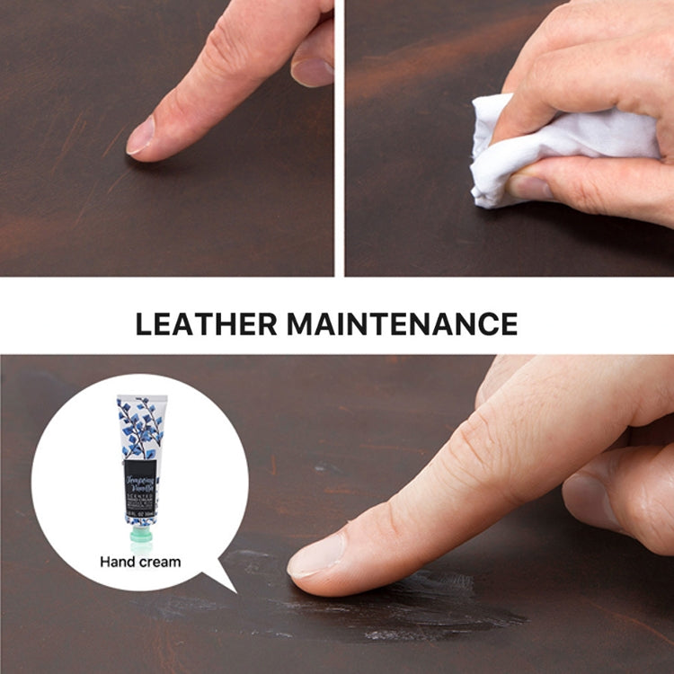 CONTACTS FAMILY CF1117 Retro Crazy Horse Texture Leather Watch Box Round Buckle Storage Box,Capacity: Can Hold 3 Watches(Coffee)