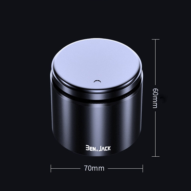 BEN.JACK Ashtray With Cover Personality Multi-Function Universal Car Ashtray(Gray)