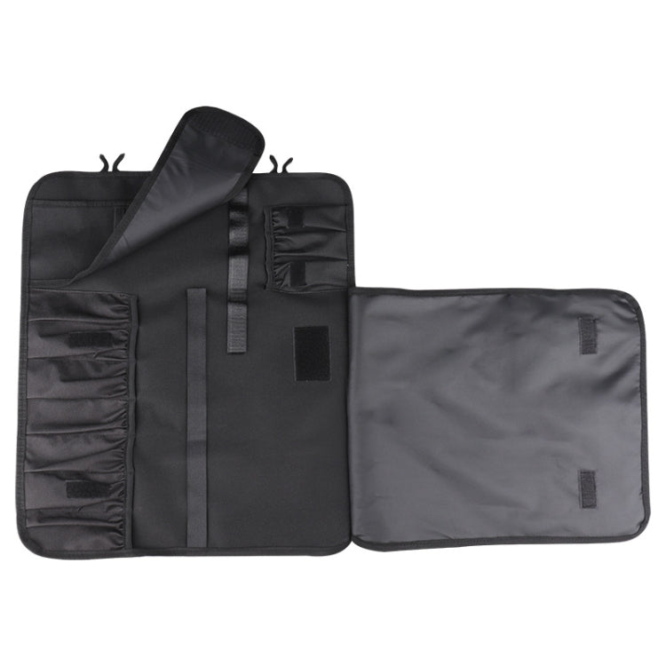 WESSLECO Chef Knife Tool Storage Bag Oxford Cloth Knife Bag(Gray) - Storage Bags by WESSLECO | Online Shopping South Africa | PMC Jewellery | Buy Now Pay Later Mobicred