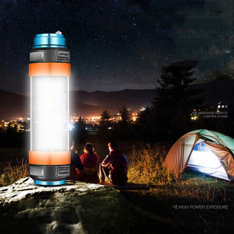 T25 Outdoor LED Camping Light Multi-Function Emergency IP68 Water-resistant Flashlight with Mosquito Repellent / Warning Function