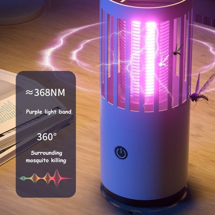 DAI HEART Electric Mosquito Killer Lamp Outdoor Household Photocatalyst Mosquito Killer,Style: USB Direct Plug