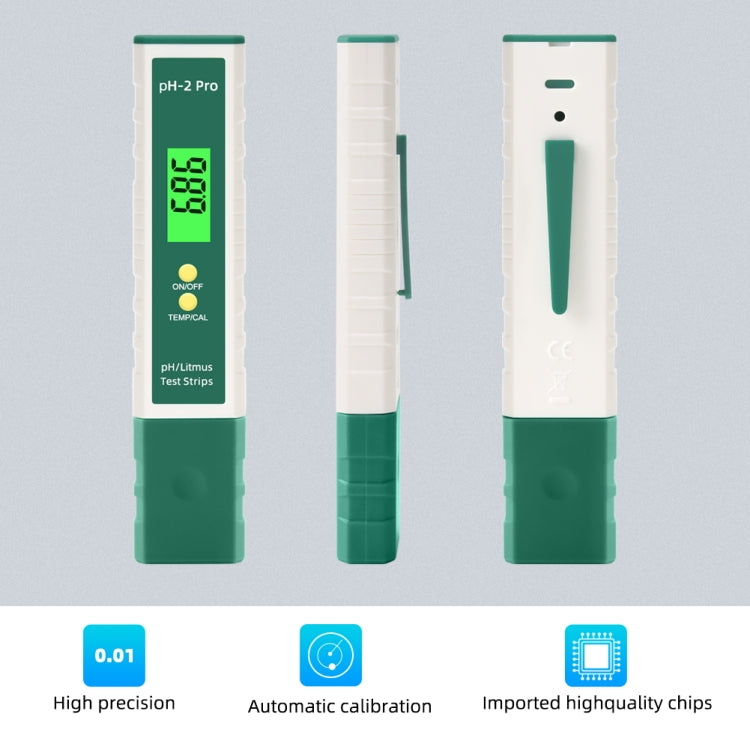PH-2 Pro Litmus Tester Litmus Test Paper Color Change PH Meter Water Quality Meter