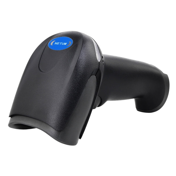 NETUM F5 Anti-Slip And Anti-Vibration Barcode Scanner, Model: Wireless Red Light