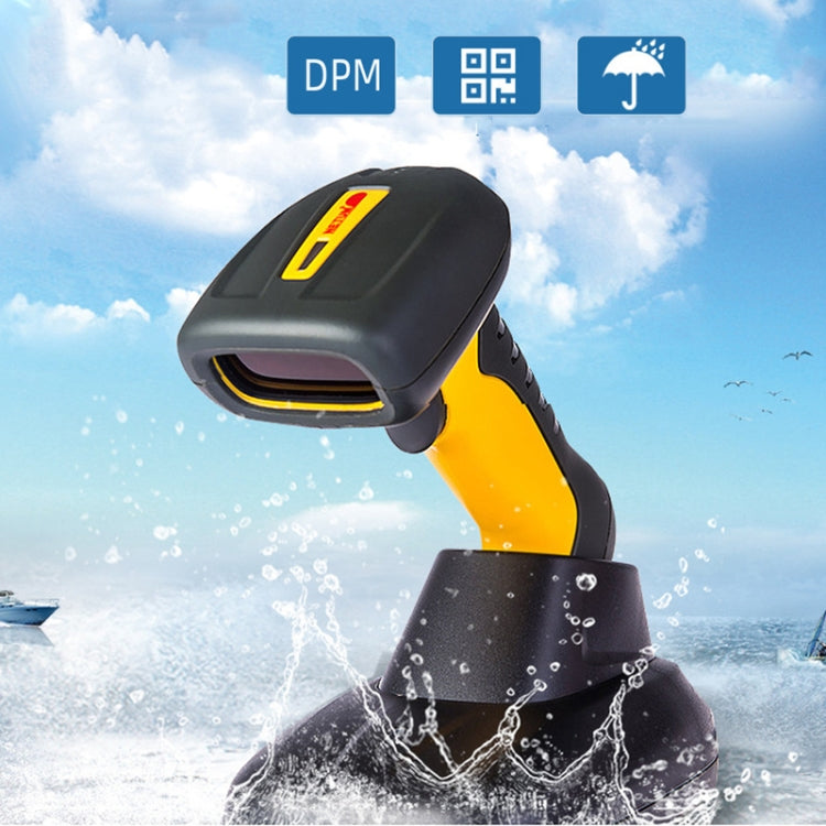NETUM DPM Waterproof Industrial Barcode Scanner With Storage Barcode QR Code Scanner, Specification : Wireless - Barcode Scanner by PMC Jewellery | Online Shopping South Africa | PMC Jewellery | Buy Now Pay Later Mobicred