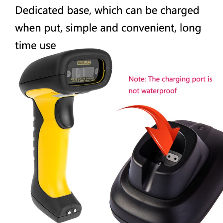 NETUM DPM Waterproof Industrial Barcode Scanner With Storage Barcode QR Code Scanner, Specification : Wireless - Barcode Scanner by PMC Jewellery | Online Shopping South Africa | PMC Jewellery | Buy Now Pay Later Mobicred