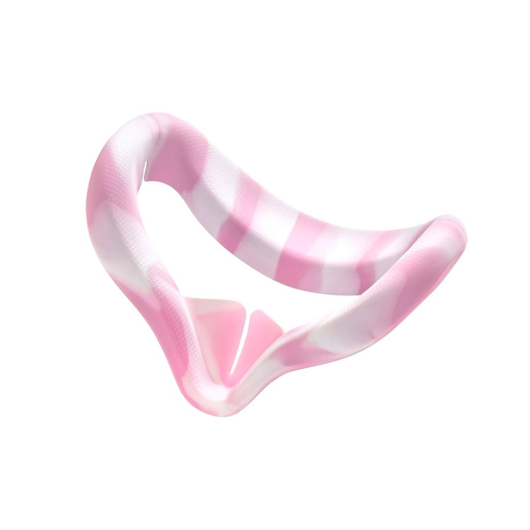 VR Silicone Eye Cover Anti-Sweat And Decontamination Color VR Goggles For Oculus Quest 2(White Pink) - VR Accessories by PMC Jewellery | Online Shopping South Africa | PMC Jewellery | Buy Now Pay Later Mobicred