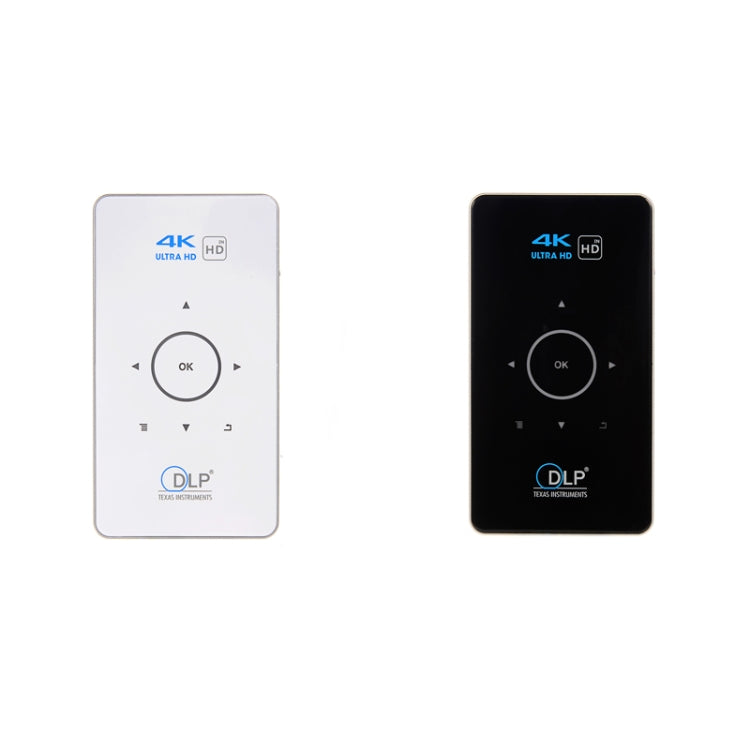 C6 2GB+32GB Android Smart DLP HD Projector Mini Wireless Projector, AU Plug (Black)