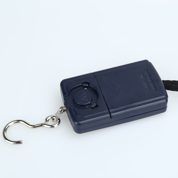 10g Mini Digital Fishing Scale Travel Weighting Steelyard Hanging Electronic Hook Scale Kitchen Weight Tool, Capacity:40kg without backlight