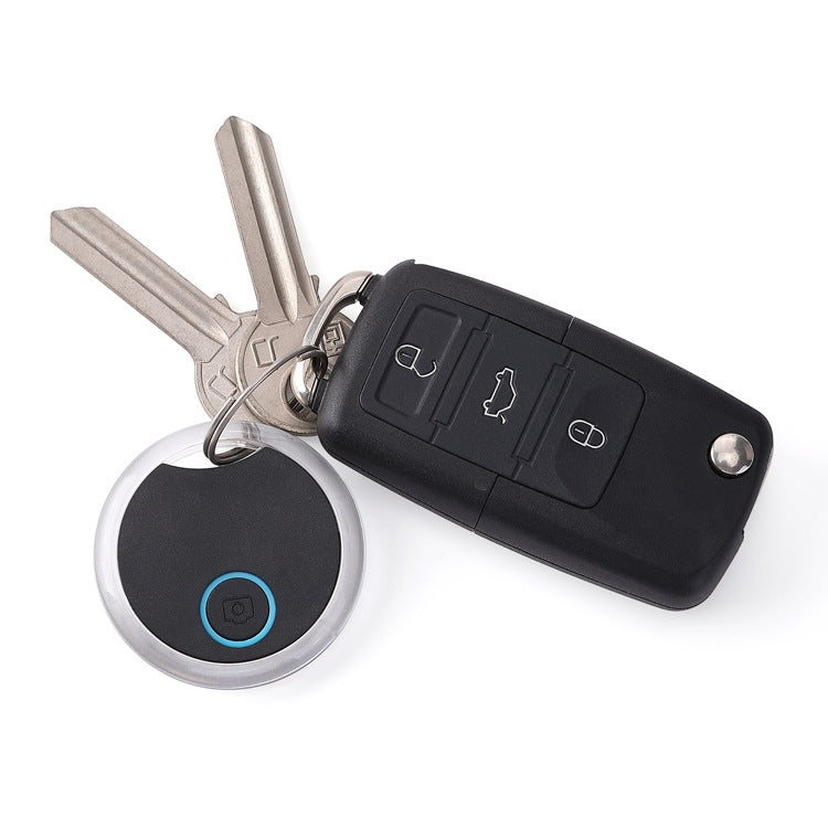 2 PCS S8 Round Bluetooth Anti-Lost Device Key Luggage Tracking Device Two-Way Alarm(Blue) - Anti-lost Alarm by PMC Jewellery | Online Shopping South Africa | PMC Jewellery | Buy Now Pay Later Mobicred