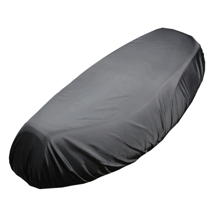 MTCZ1003 Motorcycle Cushion Cover Oxford Cloth Lightweight Durable Sun-Proof Heat-Insulating Rainproof Cover, Specification: XXL(Black)
