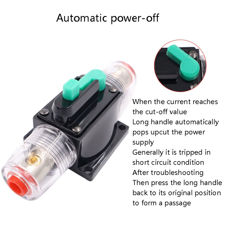 CB9 Car Audio Insurance RV Yacht Circuit Breaker Switch Short Circuit Overload Protection Switch, Specification: 80A - Fuse by PMC TechLife | Online Shopping South Africa | PMC TechLife | Buy Now Pay Later Mobicred