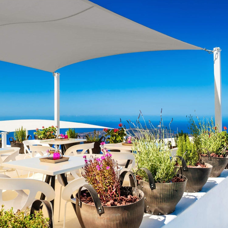 Outdoor Garden Sunshade Sail Waterproof Anti-UV Canopy, Size: 3m x 4m(Gray) - free shipping - PMC TechLife - Order now!